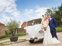 Morris the VW wedding campervan